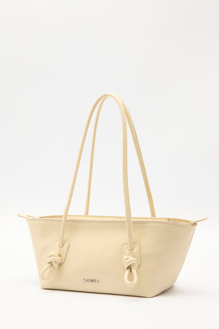 Bonnie Tie-Detail Bag Butter Yellow