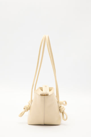 Bonnie Tie-Detail Bag Butter Yellow