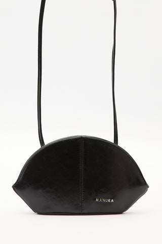 Polly Tie-Detail Bag Black Truffle