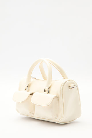 Lenora Pocketed Bag Vanilla