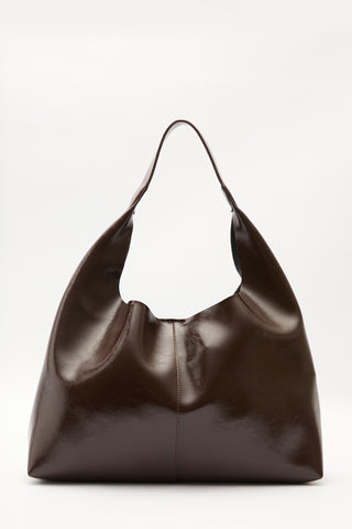 Luna Tote Bag Dark Brown