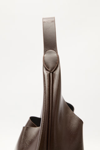 Luna Tote Bag Dark Brown