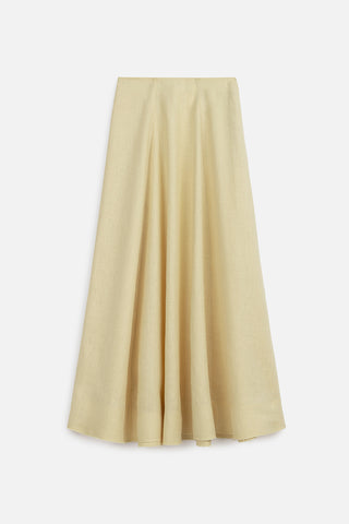 Keten Panel Etek Sarı