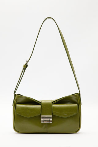 Hondae Buckle Bag Green