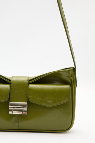 Hondae Buckle Bag Green
