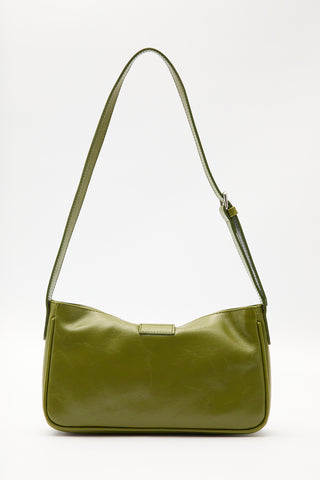 Hondae Buckle Bag Green