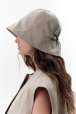 Elastic Trim Bucket Hat Green