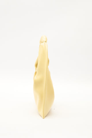 Glossy Leather Handbag Yellow