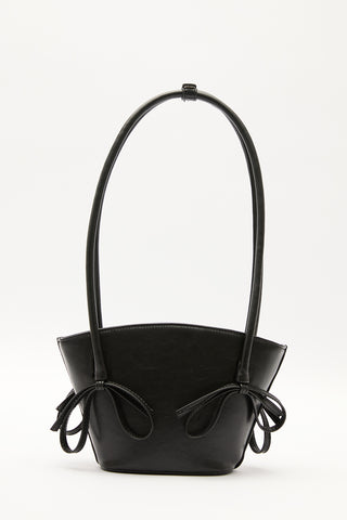 Sandy Bow Mini Bag Black Truffle