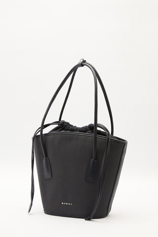 Canvas Bucket Bag Navy Blue