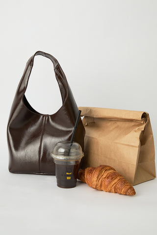 Eve Pouch Bag Dark Brown