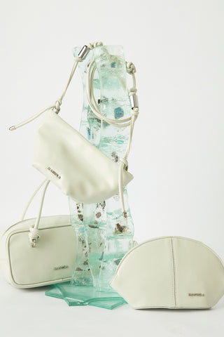Elora Tie-Detail Bag Ice Blue
