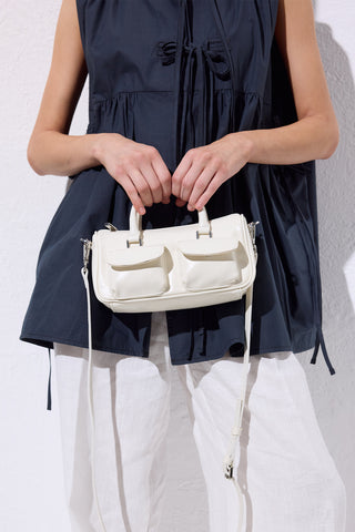 Lenora Pocketed Bag Vanilla