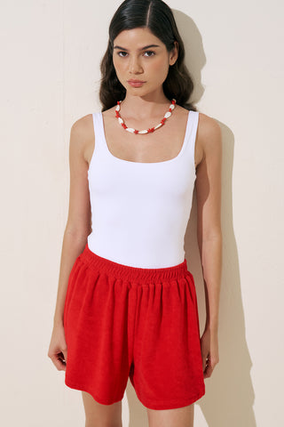 Terry Shorts Red