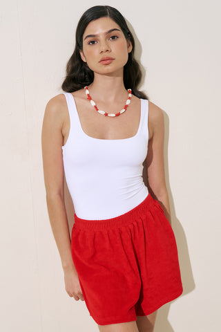 Terry Shorts Red