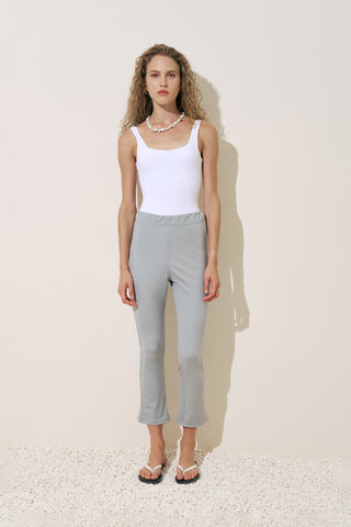 Flared Swim Pants Blue