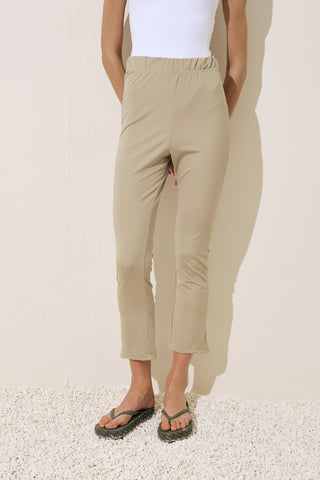 Flared Swim Pants Green