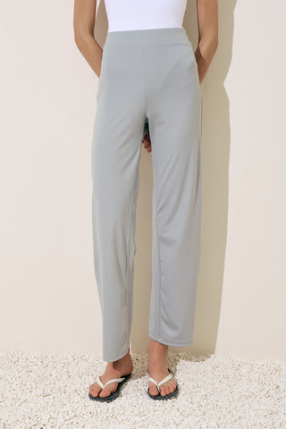 Wide Leg Swim Pants Blue