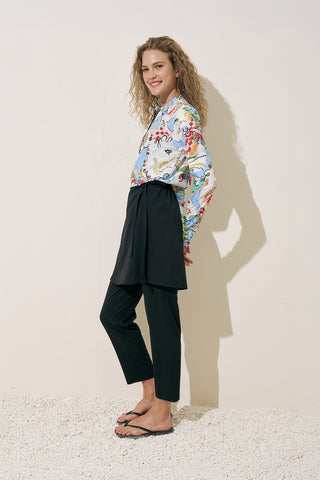 Printed Wrap Swimsuit Summer