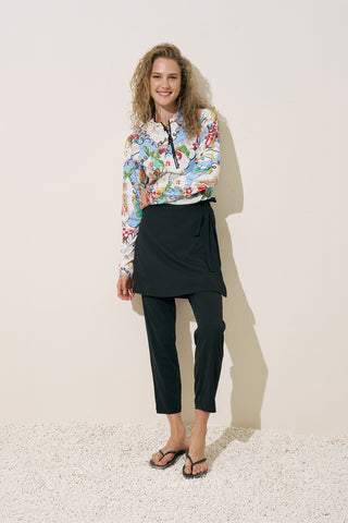 Printed Wrap Swimsuit Summer