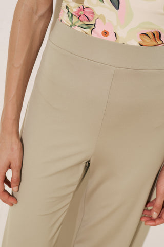 Wide Leg Swim Pants Green