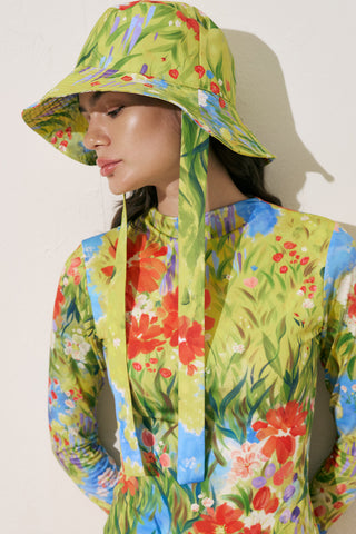 Bucket Hat With String Gardenya