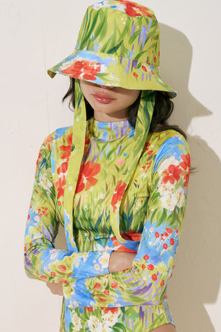 Bucket Hat With String Gardenya