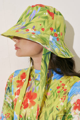 Bucket Hat With String Gardenya