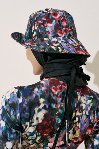 Scarf Detail Bucket Hat Color Palette