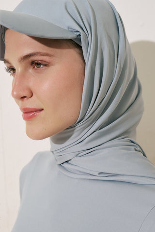 Tie Strap Cap Blue
