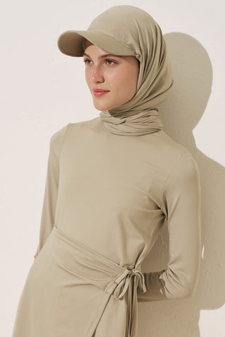 Tie Strap Cap Green