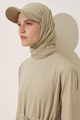 Tie Strap Cap Green