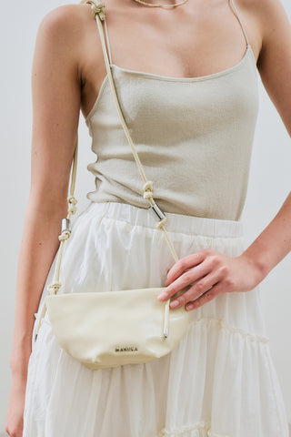 Elora Tie-Detail Bag Butter Yellow