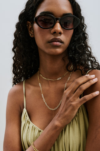 Elandra Oval Chain Necklace Standard