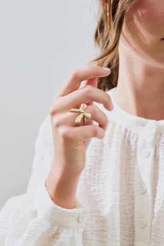 Twist Bow Statement Ring Standard