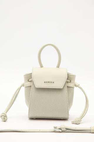 Canvas Flap Mini Bag Pistachio