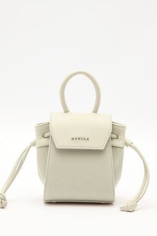 Canvas Flap Mini Bag Pistachio