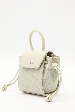 Canvas Flap Mini Bag Pistachio