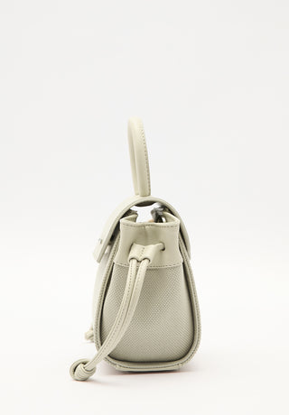 Canvas Flap Mini Bag Pistachio