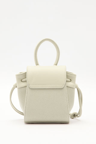 Canvas Flap Mini Bag Pistachio