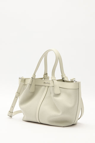 Canvas Mini Bag With Stitch Detail Pistachio