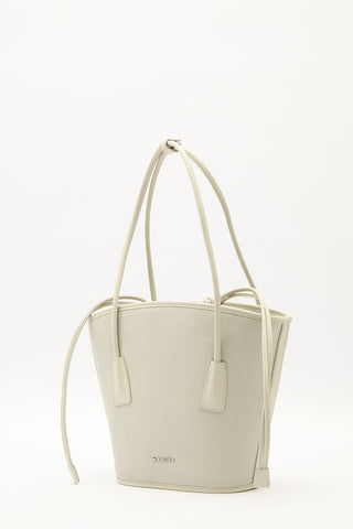 Canvas Bucket Bag Pistachio