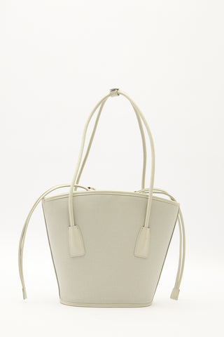 Canvas Bucket Bag Pistachio