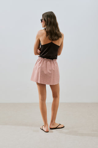 Gingham Skort Tile