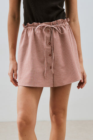 Gingham Skort Tile