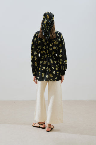 Patterned Cotton Shirt Aloha