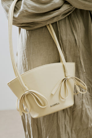 Sandy Bow Mini Bag Butter Yellow