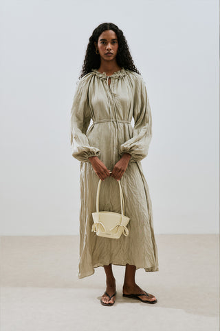 Sandy Bow Mini Bag Butter Yellow