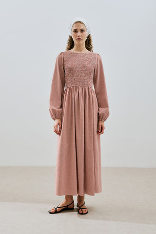 Gingham Smocked Dress Tile