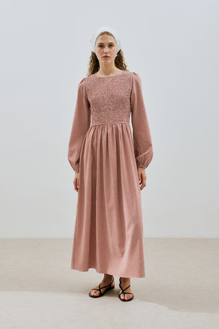 Gingham Smocked Dress Tile